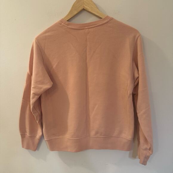 Uniqlo Peach Sweatshirt sz 11-12 - Picture 5 of 5
